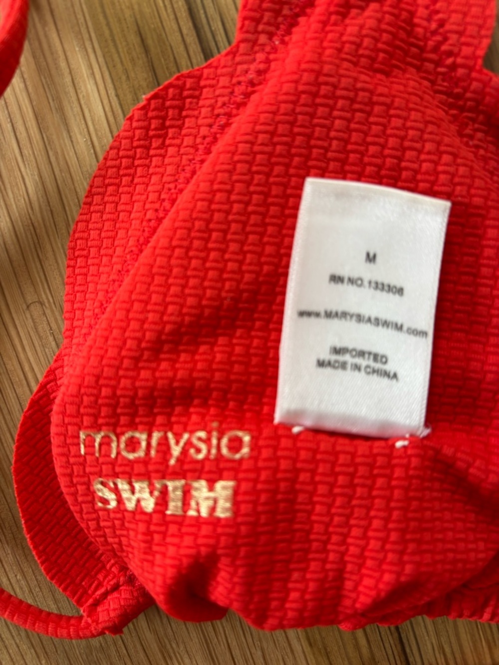 Marysia Swim Broadway suit in Poppy sz M - Picture 6 of 6